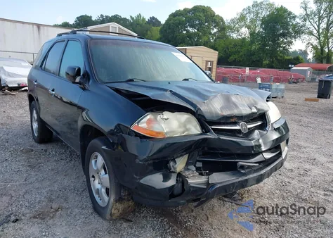 2003 Acura Mdx из США, поврежденный, VIN 2HNYD18213H521550